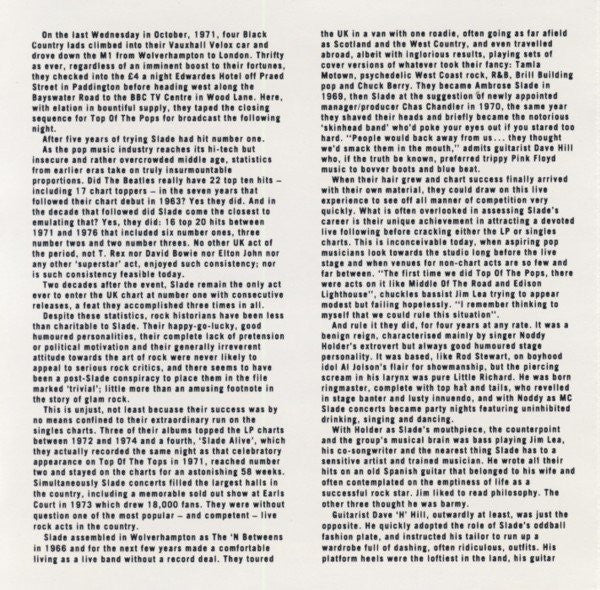 Slade : Wall Of Hits (CD, Comp)