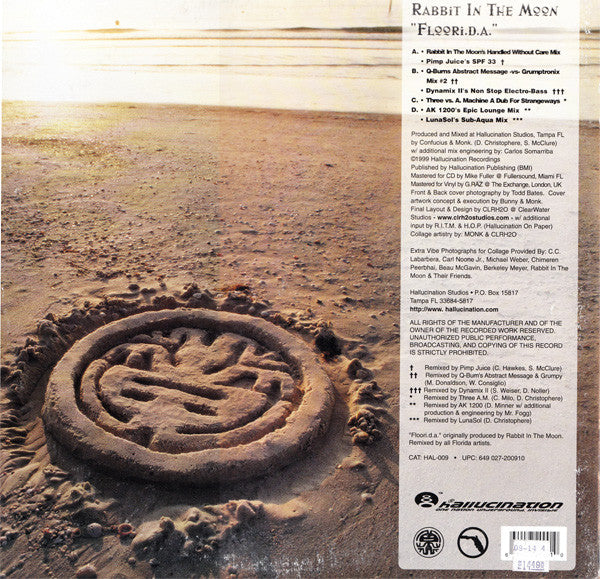 Rabbit In The Moon : FLooRi.D.A. (2x12", Single, Gat)