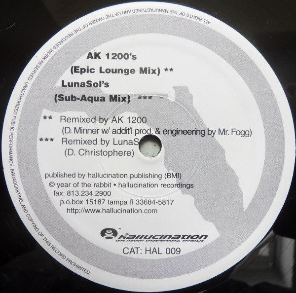 Rabbit In The Moon : FLooRi.D.A. (2x12", Single, Gat)