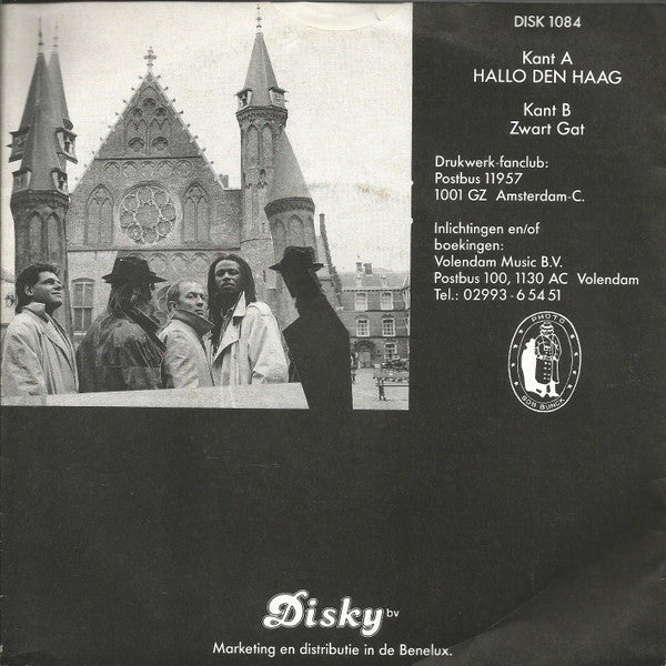 Drukwerk : Hallo Den Haag! (7", Single)