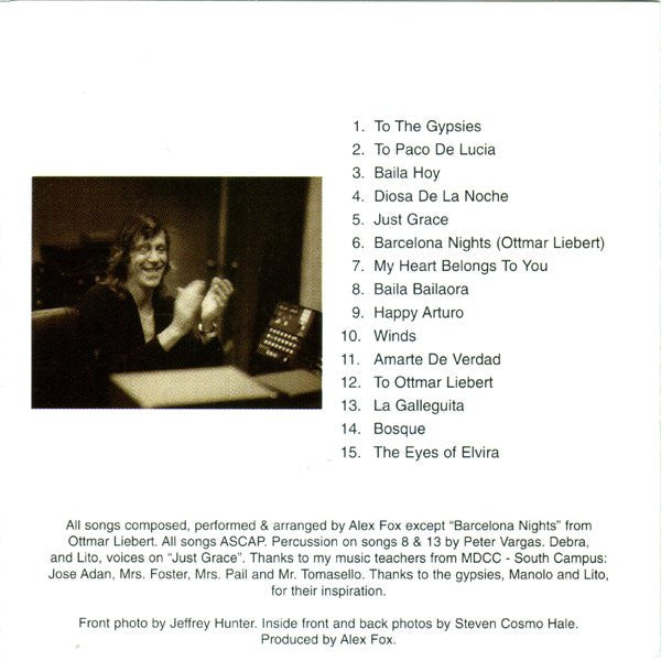 Alex Fox (2) : To The Gypsies (CD, Album)