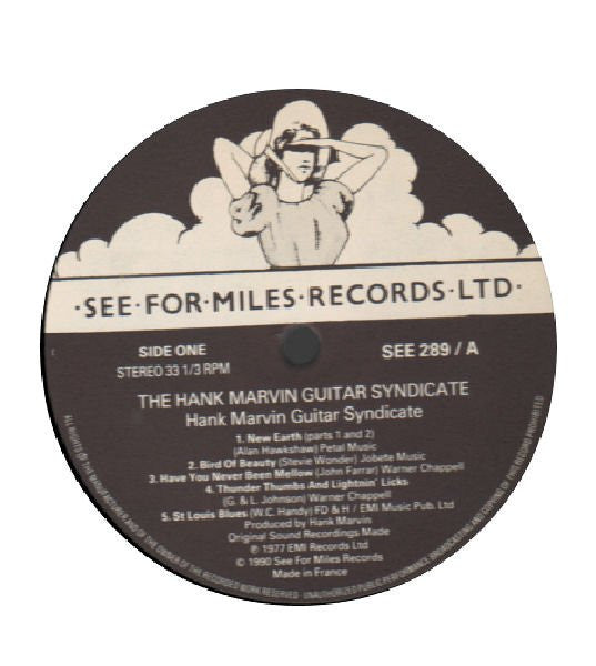 The Hank Marvin Guitar Syndicate : The Hank Marvin Guitar Syndicate (LP, Album, RE)