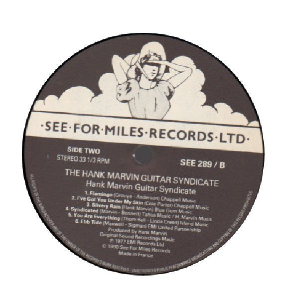 The Hank Marvin Guitar Syndicate : The Hank Marvin Guitar Syndicate (LP, Album, RE)
