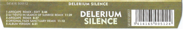 Delerium Featuring Sarah McLachlan : Silence (CD, Maxi)