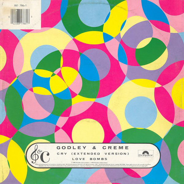 Godley & Creme : Cry (Extended Version) (12", EP)