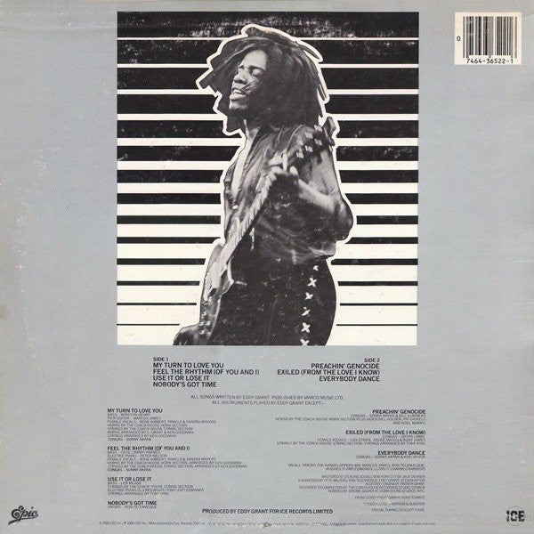 Eddy Grant : My Turn To Love You (LP, Album)