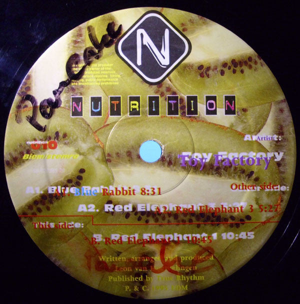 Toy Factory : Blue Rabbit (12")