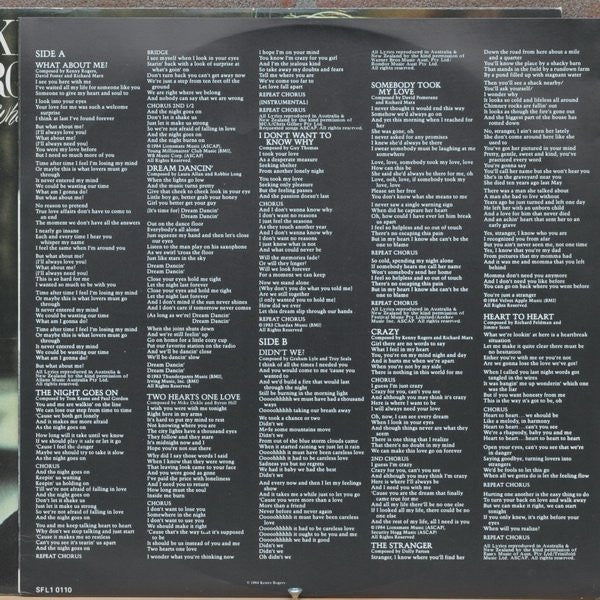 Kenny Rogers : What About Me? (LP, Album)