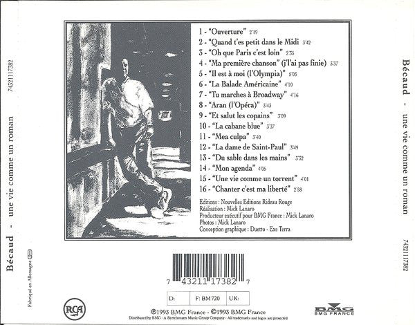 Gilbert Bécaud : Une Vie Comme Un Roman (CD, Album)