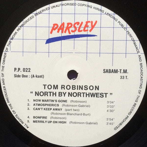 Tom Robinson : North By Northwest (LP, Album)