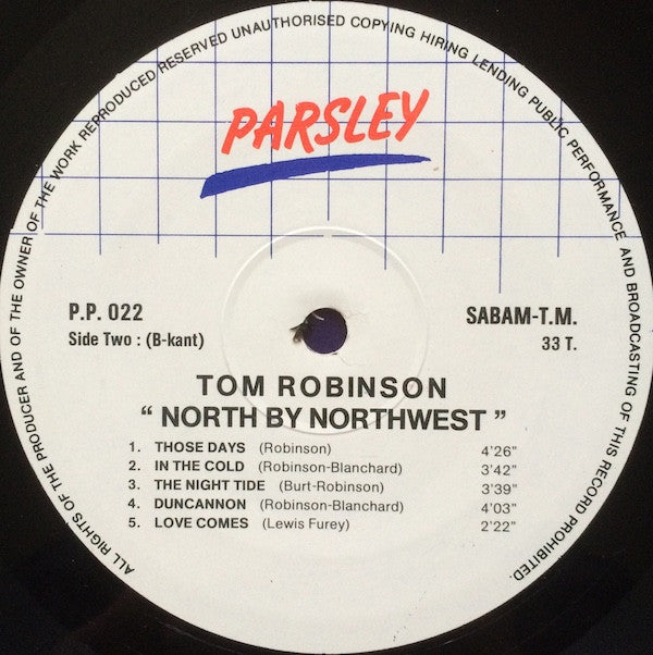 Tom Robinson : North By Northwest (LP, Album)