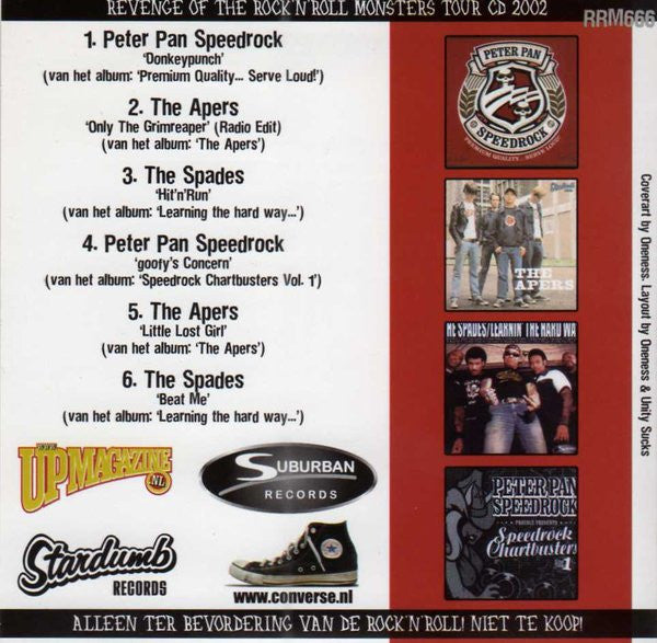 Various : Revenge Of The Rock'n'Roll Monsters (Minimax, Comp, Promo)