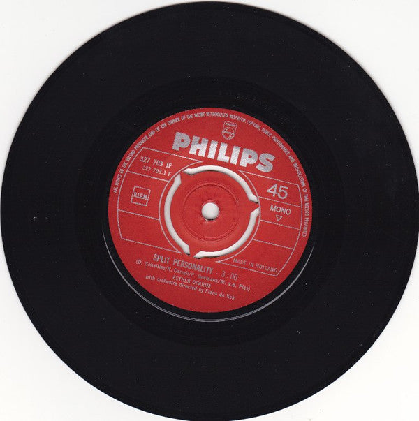 Esther Ofarim And Rudi Carrell : De Rudi (Robinson) Carrell (Crusoë) Show (7", Single, Mono)