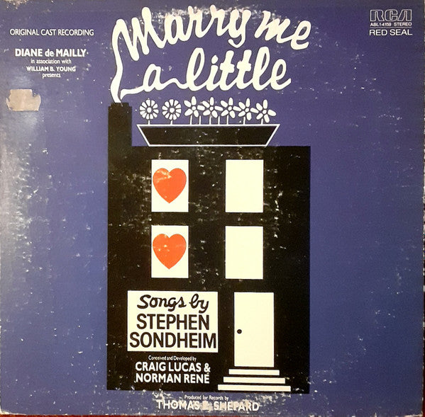 Stephen Sondheim : Marry Me A Little (Original Cast Recording) (LP, Album)