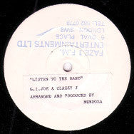 G.I. Joe & Clazzy J : Listen To The Band (12", W/Lbl, Sti)