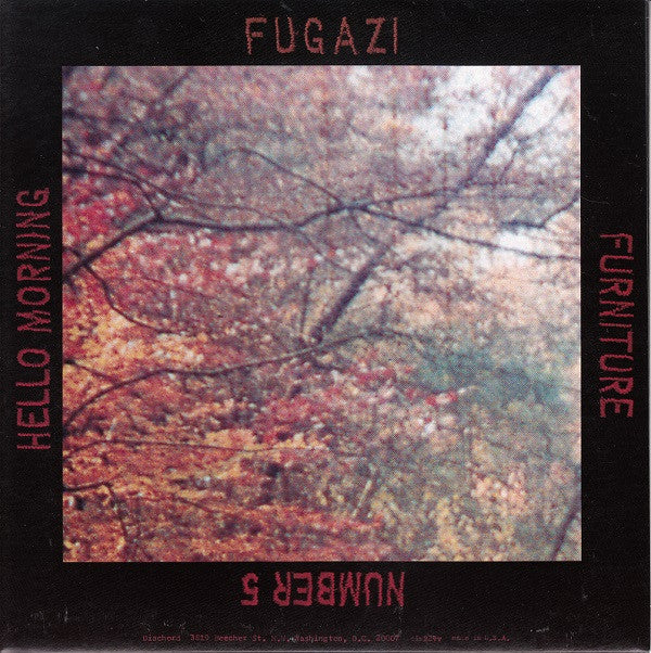 Fugazi : Furniture (7", Single, RP)