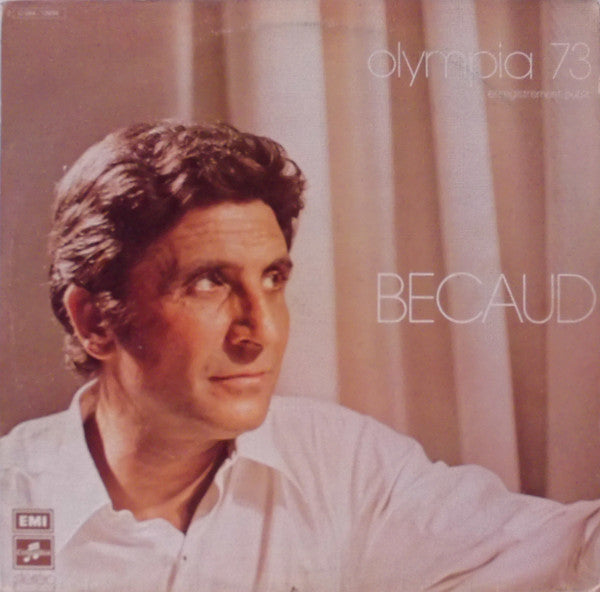 Gilbert Bécaud : Olympia 73 - Enregistrement Public (LP, Album, Tex)