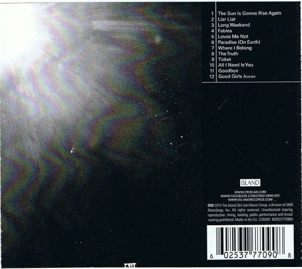 Cris Cab : Where I Belong (CD, Album)