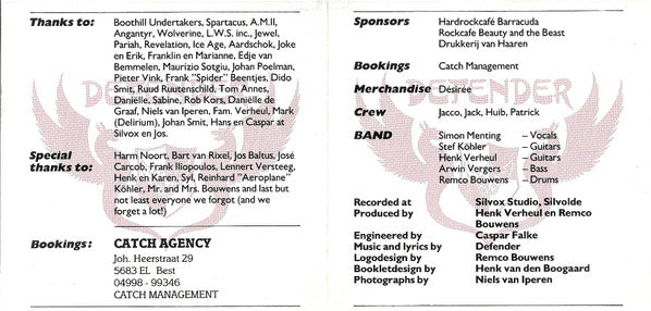 Defender (9) : Journey To The Unexpected (CD, Mini, Single)