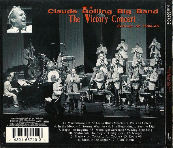 Claude Bolling Big Band : The Victory Concert (CD, Album, dig)