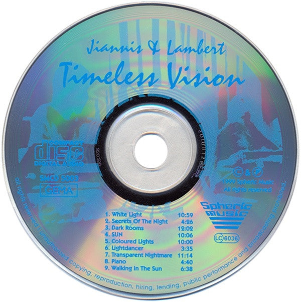 Jiannis & Lambert : Timeless Vision (CD, RE, RM)