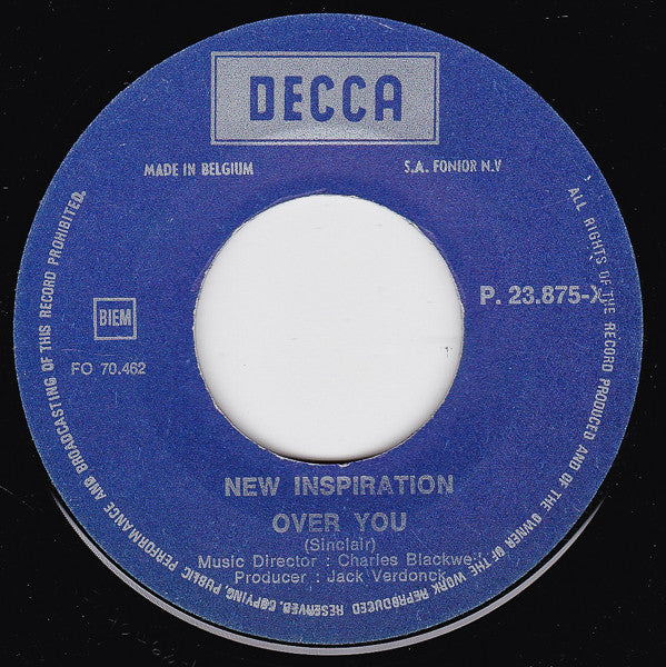New Inspiration : Hitchin' A Ride (7", Single)