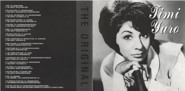 Timi Yuro : The Original (CD, Comp)