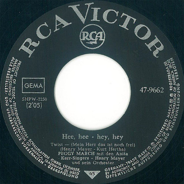 Peggy March : Die Schönen Stunden Gehen Schnell Vorbei (7", Single)