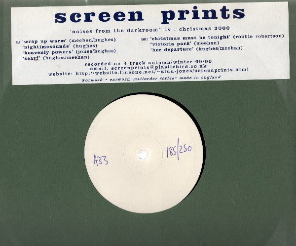 Screen Prints : Noises From The Darkroom (10", Ltd, Num)