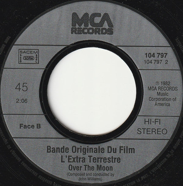 John Williams (4) : Bande Originale Du Film E.T. L'Extra-Terrestre (7", Single)