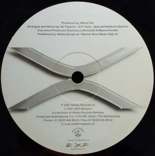 Mario Piu'* : Sensation (12")