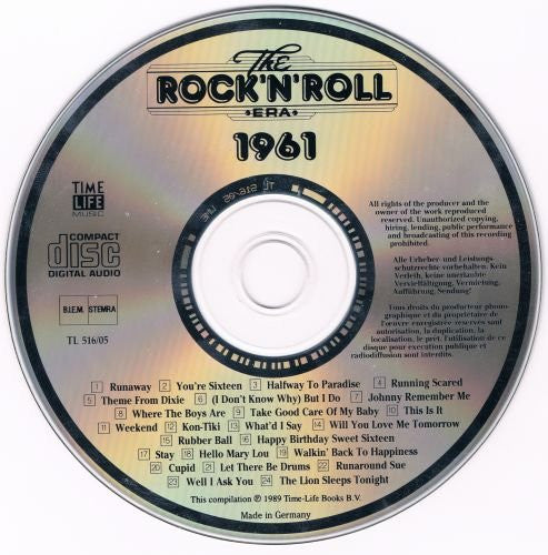 Various : 1961 (CD, Comp, RM)