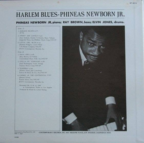 Phineas Newborn Jr. : Harlem Blues (LP, Album)