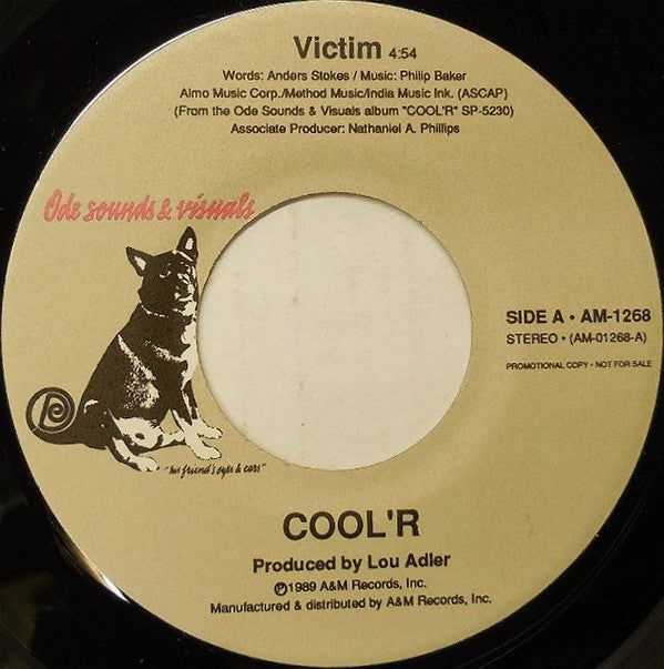Cool'r : Victim (7", Single, Promo)