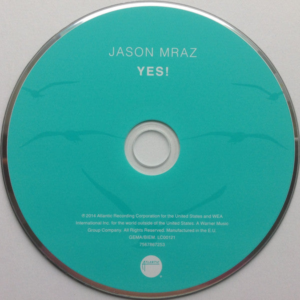 Jason Mraz : Yes! (CD, Album, Car)