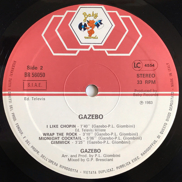 Gazebo : Gazebo (LP, Album)