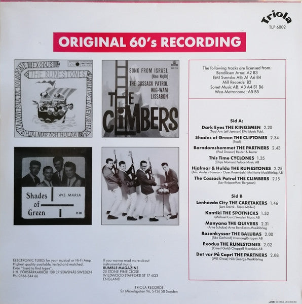 Various : 12 Instrumental Rarities (LP, Comp, Mono)