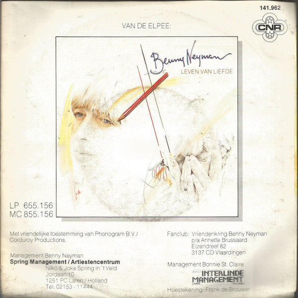 Benny Neyman En Bonnie St. Claire : Verder Valt 't Wel Mee (7", Single)
