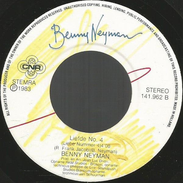 Benny Neyman En Bonnie St. Claire : Verder Valt 't Wel Mee (7", Single)