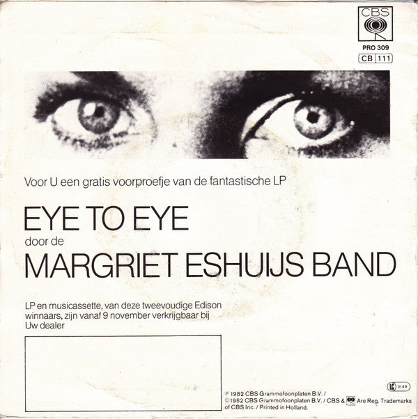Margriet Eshuijs Band : Eye To Eye (7", S/Sided)