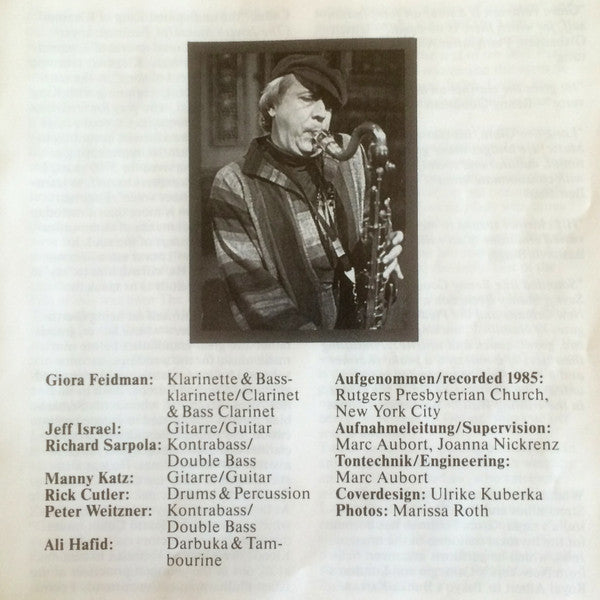 Giora Feidman : The Magic Of The Klezmer (CD, RE)