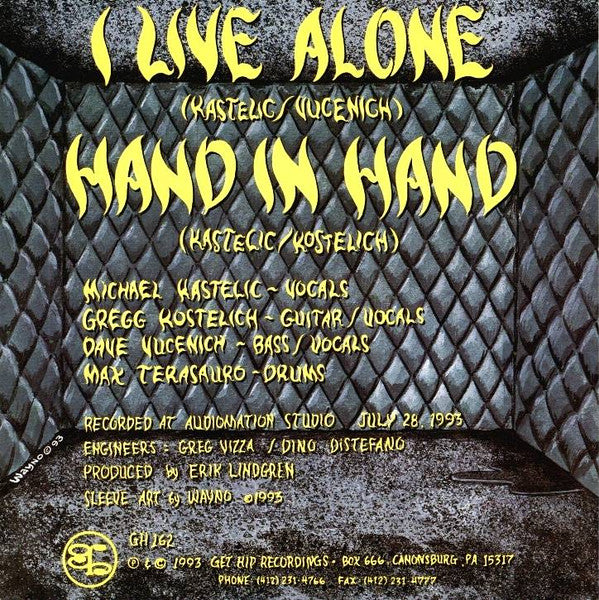 The Cynics (2) : I Live Alone (7")