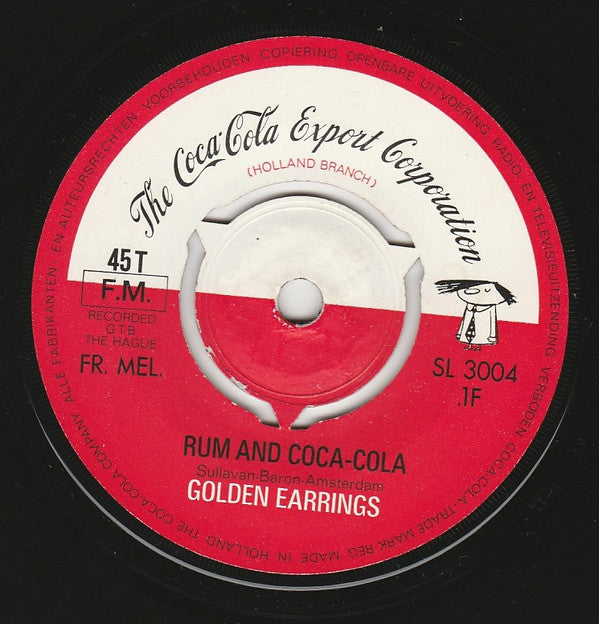 Golden Earrings* : Things Go Better (7", Single)