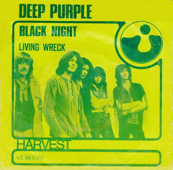 Deep Purple : Black Night (7", Single)