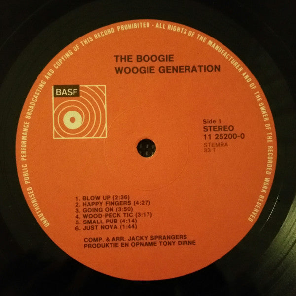 Unknown Artist : The Boogie Woogie Generation (LP)