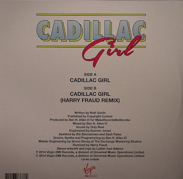 Only Real : Cadillac Girl (10")
