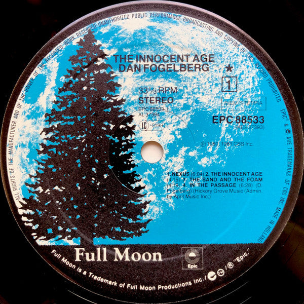 Dan Fogelberg : The Innocent Age (2xLP, Album, Gat)