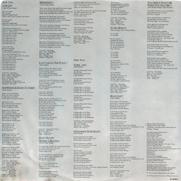 Humpe Humpe : Humpe · Humpe (LP, Album)