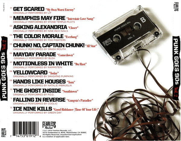 Various : Punk Goes 90s Vol. 2 (CD, Comp + CD, Smplr)