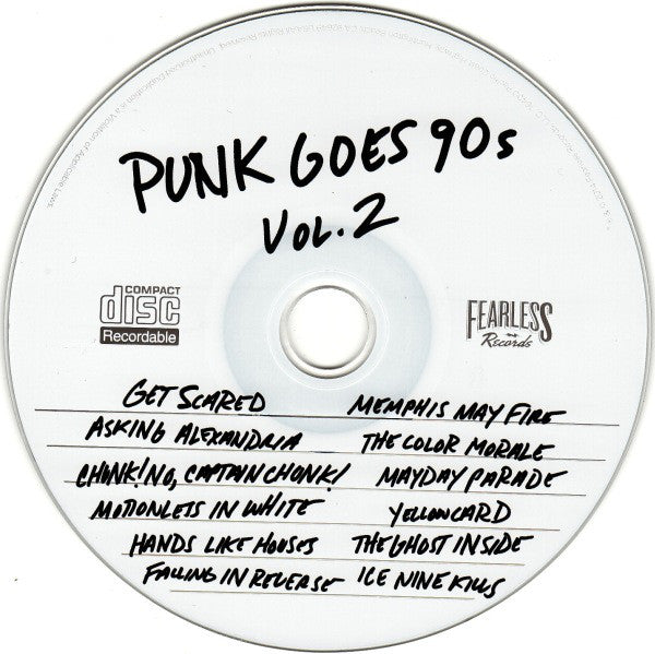 Various : Punk Goes 90s Vol. 2 (CD, Comp + CD, Smplr)